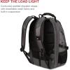 imageSwissGear 1900 ScanSmart 17 Laptop Backpack GreyBlack  Reflective Tech Backpack with ScanSmart Compartment  Multiple Organizer Pockets ampamp RFID Scan Blocking TechnologySting Grey Ballistic
