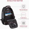 imageSwissGear 1900 ScanSmart 17 Laptop Backpack GreyBlack  Reflective Tech Backpack with ScanSmart Compartment  Multiple Organizer Pockets ampamp RFID Scan Blocking TechnologyGreyBlack