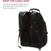 imageSwissGear 1900 ScanSmart 17 Laptop Backpack GreyBlack  Reflective Tech Backpack with ScanSmart Compartment  Multiple Organizer Pockets ampamp RFID Scan Blocking TechnologyBlack