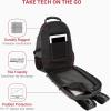 imageSwissGear 1900 ScanSmart 17 Laptop Backpack GreyBlack  Reflective Tech Backpack with ScanSmart Compartment  Multiple Organizer Pockets ampamp RFID Scan Blocking TechnologySting Grey Ballistic