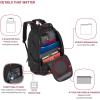 imageSwissGear 1900 ScanSmart 17 Laptop Backpack GreyBlack  Reflective Tech Backpack with ScanSmart Compartment  Multiple Organizer Pockets ampamp RFID Scan Blocking TechnologyBlackGold