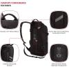 imageSwissGear 3598 Backpack Narrow Daypack Grey Ballistic 18InchBlack