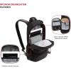 imageSwissGear 3598 Backpack Narrow Daypack Grey Ballistic 18InchBlack