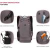 imageSwissGear 3598 Backpack Narrow Daypack Grey Ballistic 18InchGrey Ballistic