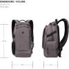 imageSwissGear 3598 Backpack Narrow Daypack Grey Ballistic 18InchGrey Ballistic