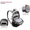 imageSwissGear 3598 Backpack Narrow Daypack Grey Ballistic 18InchLight GreyHeather