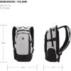 imageSwissGear 3598 Backpack Narrow Daypack Grey Ballistic 18InchLight GreyHeather