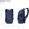 imageSwissGear 3598 Backpack Narrow Daypack Grey Ballistic 18InchNavy Ballistic
