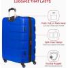 imageSwissGear 7366 Hardside Expandable Luggage with Spinner Wheels Green CheckedLarge 27InchCobalt