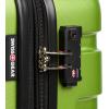 imageSwissGear 7366 Hardside Expandable Luggage with Spinner Wheels Green CheckedLarge 27InchGreen