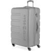 imageSwissGear 7366 Hardside Expandable Luggage with Spinner Wheels Green CheckedLarge 27InchGrey
