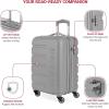 imageSwissGear 7366 Hardside Expandable Luggage with Spinner Wheels Green CheckedLarge 27InchGrey