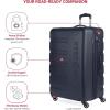 imageSwissGear 7366 Hardside Expandable Luggage with Spinner Wheels Green CheckedLarge 27InchNavy