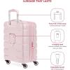 imageSwissGear 7366 Hardside Expandable Luggage with Spinner Wheels Green CheckedLarge 27InchPink