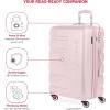 imageSwissGear 7366 Hardside Expandable Luggage with Spinner Wheels Green CheckedLarge 27InchPink