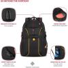 imageSwissGear Mini 1900 Scansmart Slim Version Laptop Backpack Oatmeal 16InchBlackGold