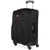 imageSwissGear Sion Softside Expandable Luggage Burgundy CheckedMedium 25InchBlack