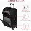 imageSwissGear Sion Softside Expandable Luggage Burgundy CheckedMedium 25InchBlack
