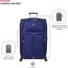 imageSwissGear Sion Softside Expandable Luggage Burgundy CheckedMedium 25InchBlue