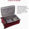 imageSwissGear Sion Softside Expandable Luggage Burgundy CheckedMedium 25InchBurgundy
