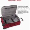 imageSwissGear Sion Softside Expandable Luggage Burgundy CheckedMedium 25InchBurgundy