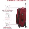 imageSwissGear Sion Softside Expandable Luggage Burgundy CheckedMedium 25InchBurgundy