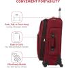 imageSwissGear Sion Softside Expandable Luggage Burgundy CheckedMedium 25InchBurgundy