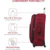 imageSwissGear Sion Softside Expandable Luggage Burgundy CheckedMedium 25InchBurgundy