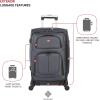 imageSwissGear Sion Softside Expandable Luggage Burgundy CheckedMedium 25InchDark Grey