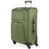 imageSwissGear Sion Softside Expandable Luggage Burgundy CheckedMedium 25InchEvergreen