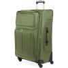 imageSwissGear Sion Softside Expandable Luggage Burgundy CheckedMedium 25InchEvergreen
