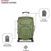 imageSwissGear Sion Softside Expandable Luggage Burgundy CheckedMedium 25InchEvergreen