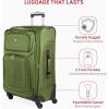 imageSwissGear Sion Softside Expandable Luggage Burgundy CheckedMedium 25InchEvergreen