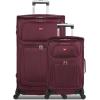 imageSwissGear Sion Softside Expandable Luggage Burgundy CheckedMedium 25InchMerlot