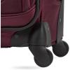 imageSwissGear Sion Softside Expandable Luggage Burgundy CheckedMedium 25InchMerlot