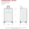 imageSwissGear Sion Softside Expandable Luggage Burgundy CheckedMedium 25InchMerlot