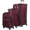 imageSwissGear Sion Softside Expandable Luggage Burgundy CheckedMedium 25InchMerlot