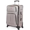 imageSwissGear Sion Softside Expandable Luggage Burgundy CheckedMedium 25InchPewter