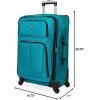 imageSwissGear Sion Softside Expandable Luggage Burgundy CheckedMedium 25InchTeal