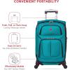 imageSwissGear Sion Softside Expandable Luggage Burgundy CheckedMedium 25InchTeal