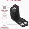 imageThe Travel Tech Elite USB ScanSmart Laptop BackpackDark Grey