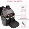 imageThe Travel Tech Elite USB ScanSmart Laptop BackpackGrey Ballistic