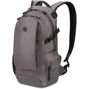 imageSwissGear 3598 Backpack Narrow Daypack Grey Ballistic 18InchGrey Ballistic