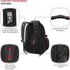 imageSWISSGEAR 1753 ScanSmart Laptop Backpack AbrasionResistant ampamp TravelFriendly Laptop Backpack BlackNavyBlack