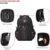 imageSWISSGEAR 1753 ScanSmart Laptop Backpack AbrasionResistant ampamp TravelFriendly Laptop Backpack BlackNavyBlack
