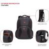 imageSwiss Gear SA1908 Black TSA Friendly ScanSmart Laptop Backpack  Fits Most 17 Inch Laptops and TabletsSlate Cement