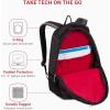 imageSwissGear 1186 Bungee Backpack Black 17InchBlackGrey