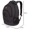 imageSwissGear 1186 Bungee Backpack Black 17InchGrey Laptop Version