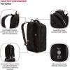 imageSwissGear 3258 Laptop Backpack Black 185Inch2762 Scansmart Backpack