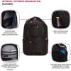 imageSwissGear 3258 Laptop Backpack Black 185Inch2762 Scansmart Backpack